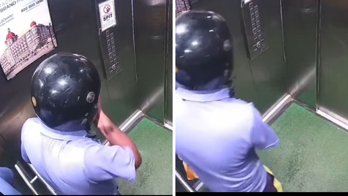 Video: Food Delivery Rider Allegedly Urinates In Chembur Society Lift, Drinks It; Consumer Complaint Filed