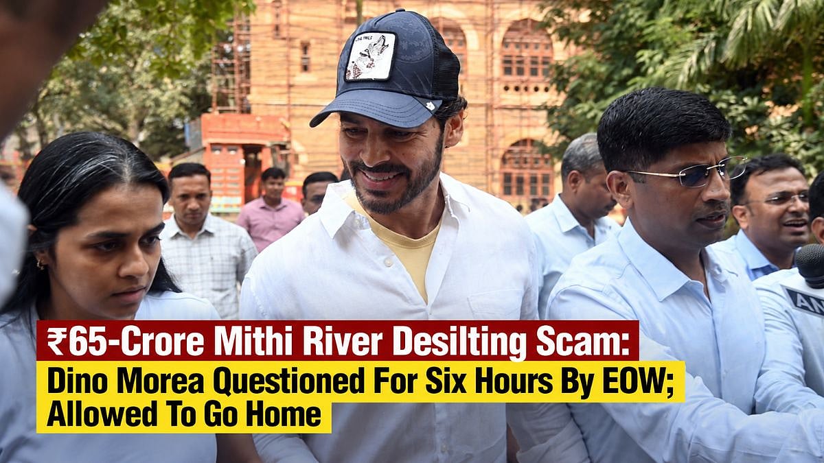 ₹65-Crore Mithi River Desilting Scam: Dino Morea Questioned For Six Hours By EOW; Allowed To Go Home Later | VIDEO