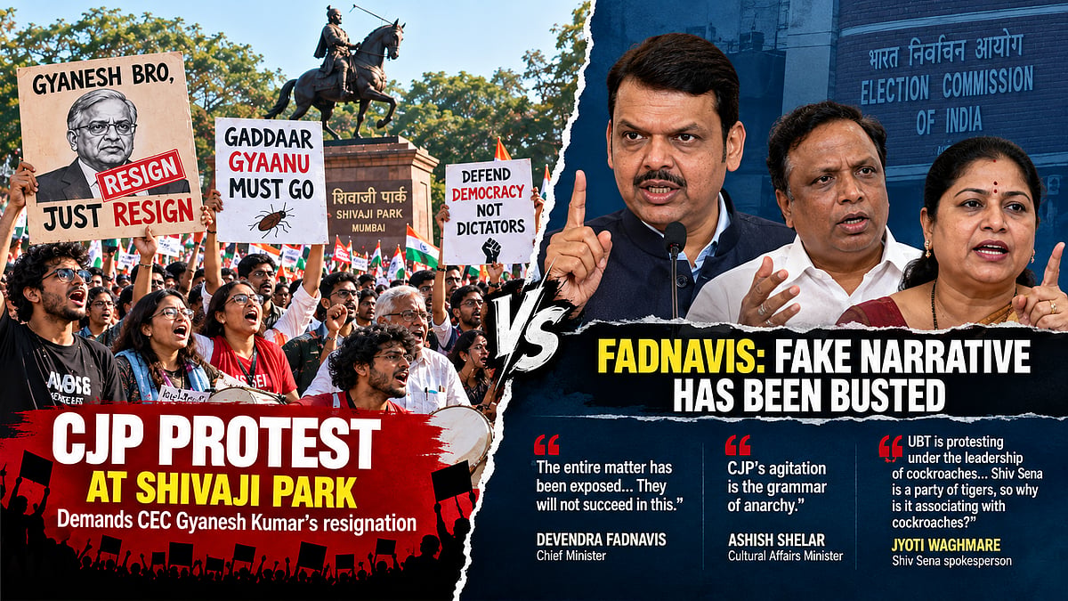 ‘Fake Narrative Busted’: CM Devendra Fadnavis Counters CJP Protest Seeking CEC Gyanesh Kumar’s Resignation