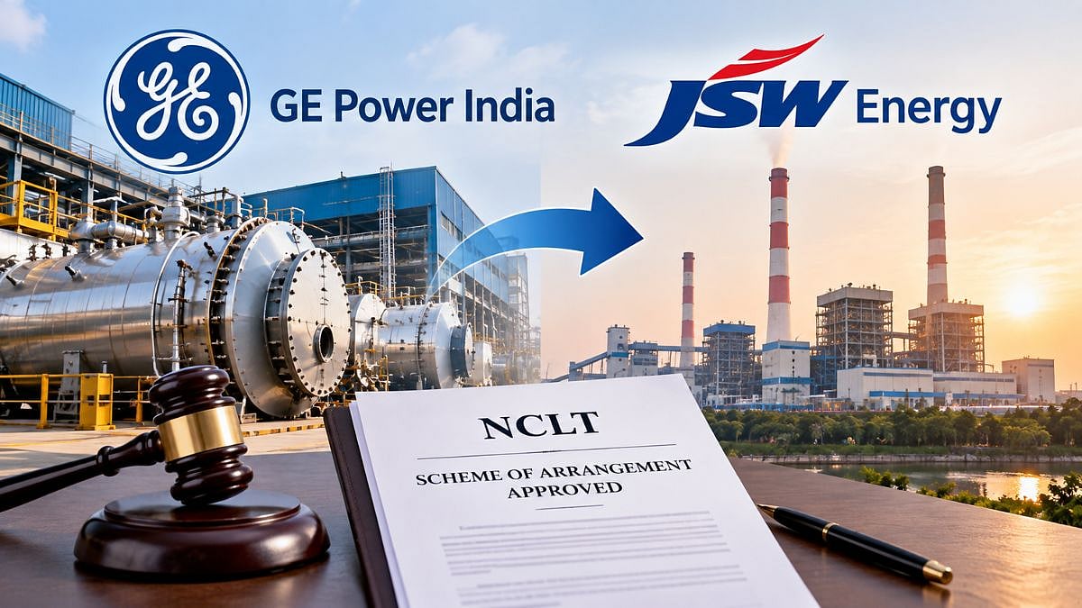 NCLT Approves GE Power India-JSW Energy Scheme, Clears Transfer Of Thermal Power Equipment Business