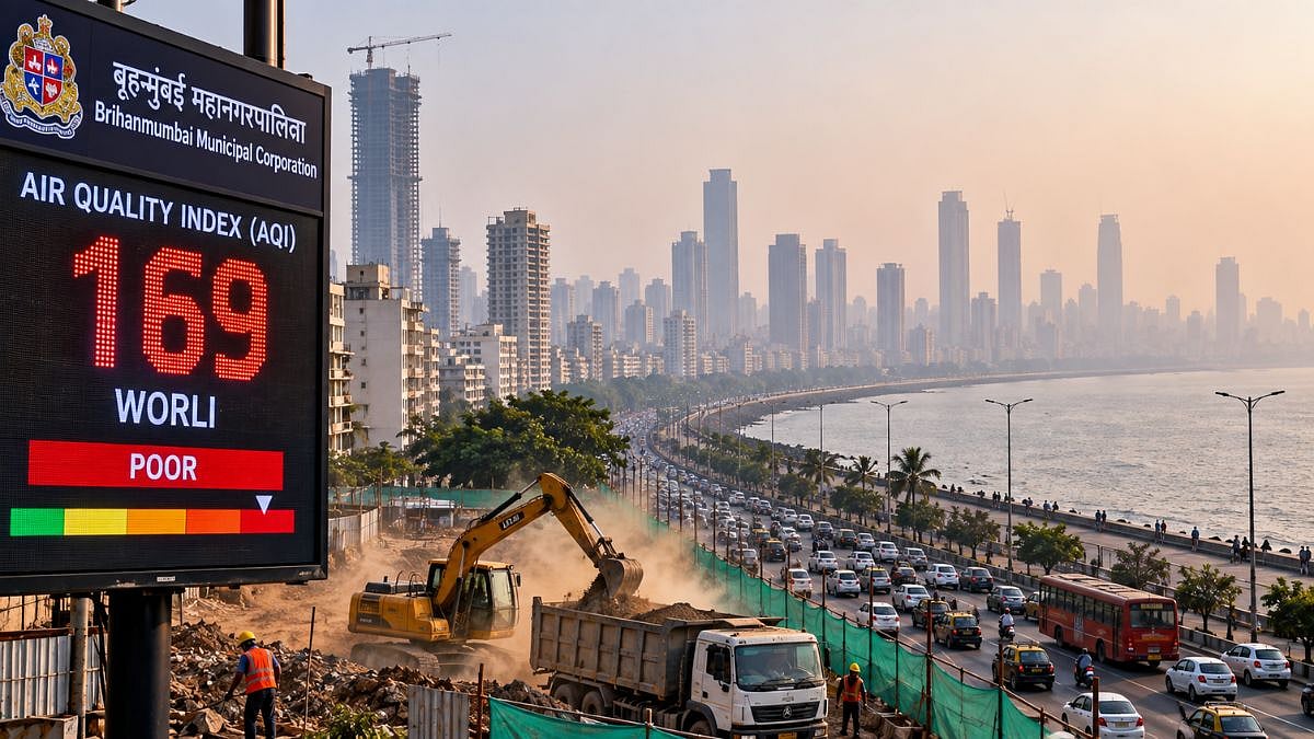 Mumbai Air Pollution: BMC Unveils 2026 Action Plan, 10 Hotspots Per Ward, Stricter Construction Dust Checks; Worli Records Poorest AQI At 169 On Friday
