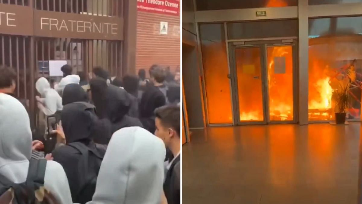 France Protests Escalate As Nearly 400 Schools Shut, Students Clash With Police