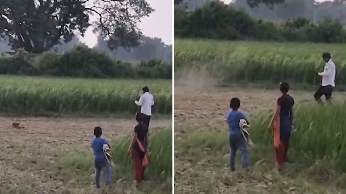 On Camera: Man Shoots Stray Dogs In Front Of Children In Mainpur; Probe Launched 