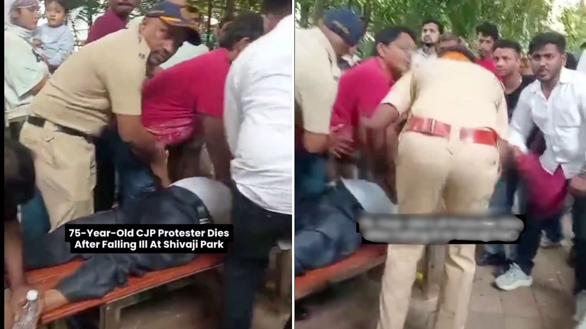 75-Year-Old Man Dies After Complaining Of Chest Pain During CJP Protest At Mumbai’s Shivaji Park