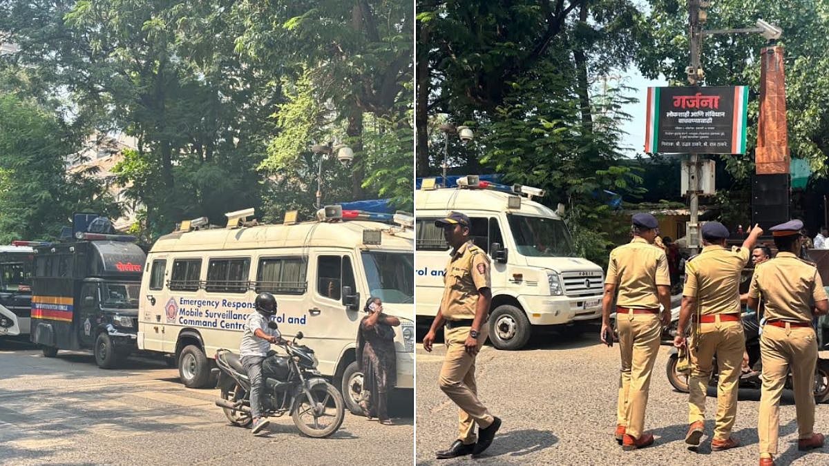 Mumbai Police Tighten Security At Shivaji Park Ahead Of CJP Jail-Bharo Protest, Deploy Anti-Riot Squad, QRT & Dog Squad | Video