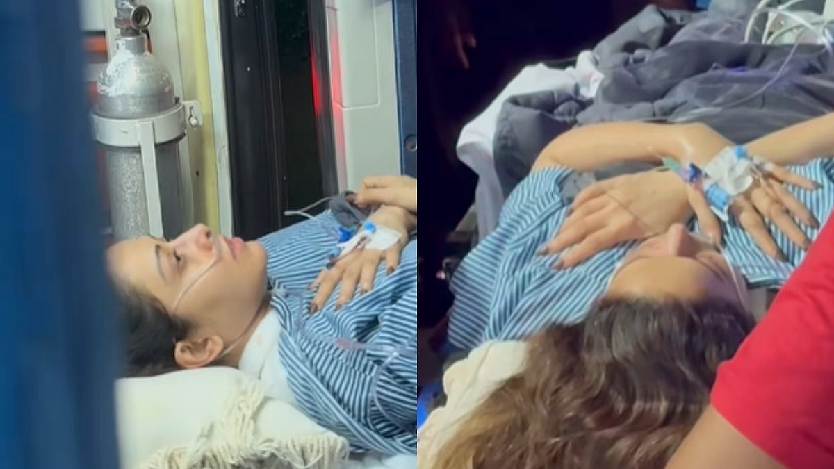 Nushrratt Bharuccha Returns To Mumbai Via Air Ambulance After Spine Fracture In Bali, Seen On Stretcher - VIDEO