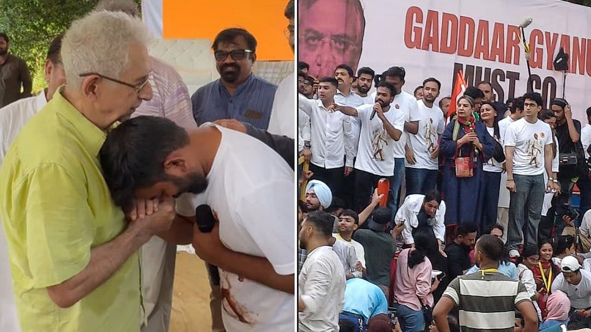 CJP Protest In Mumbai: Shabana Azmi, Naseeruddin Shah, Vishal Dadlani & Tushar Gandhi Join Shivaji Park Stir