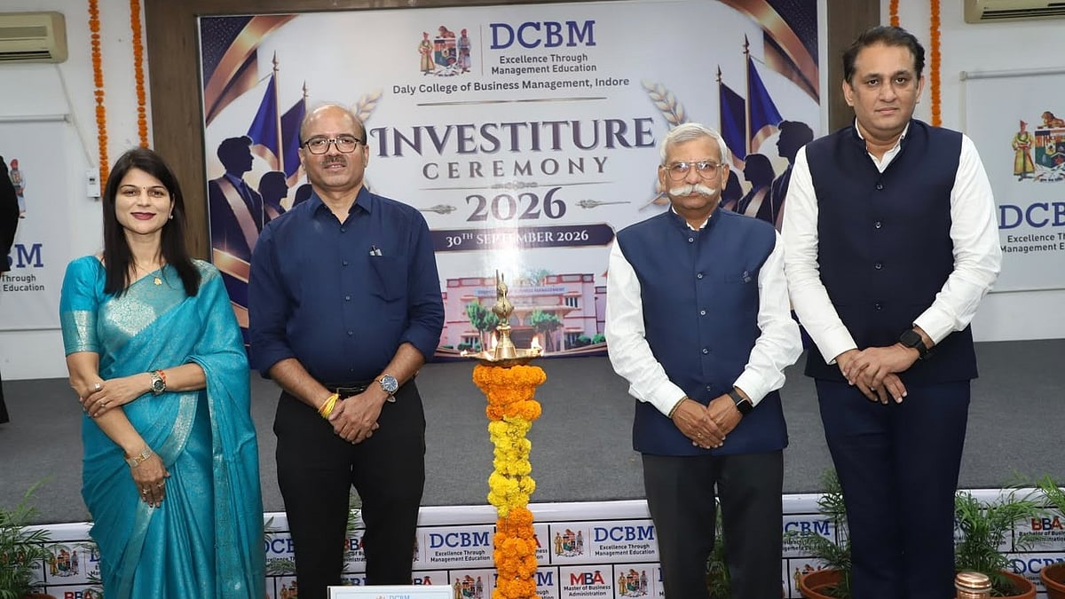 DCBM Inducts New Student Council For 2026-27 Academic Session In Indore
