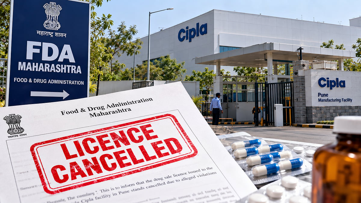 Maharashtra FDA Cancels Cipla's Pune Warehouse Drug Licences Over Alleged Packaging, Storage & Record Violations