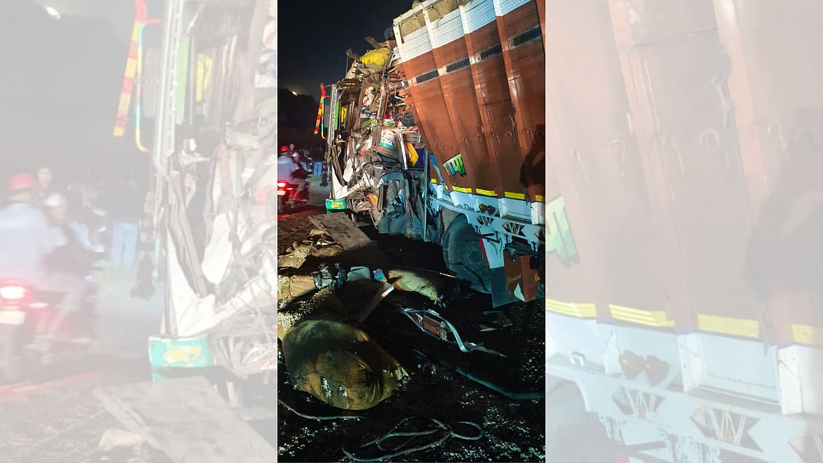3 Killed After Wheat-Laden Truck’s Brakes Fail, Triggering Multi-Vehicle Crash At MP’s Bherughat