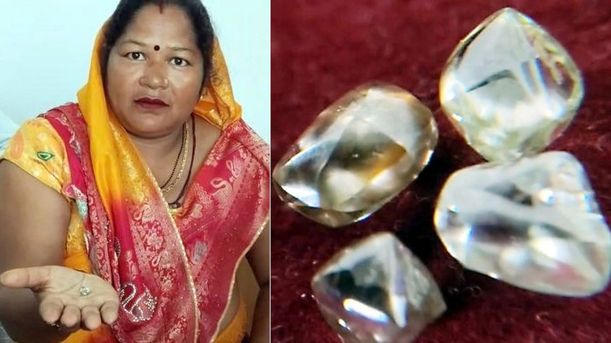 MP’s Panna Housewife Strikes Diamond Luck, Finds 4 Gems Weighing 5 Carats In Two Days