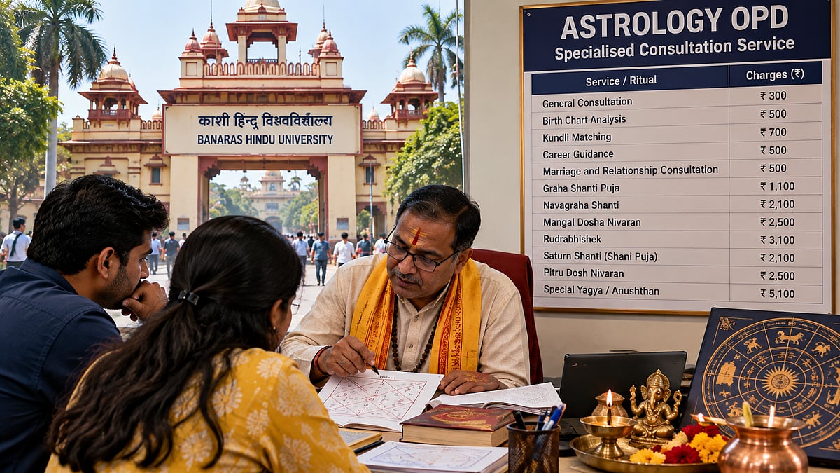 BHU Gives Astrology OPD Hospital-Like Makeover, Offers 8 Specialised Consultations With Fees From ₹100 To ₹21,000