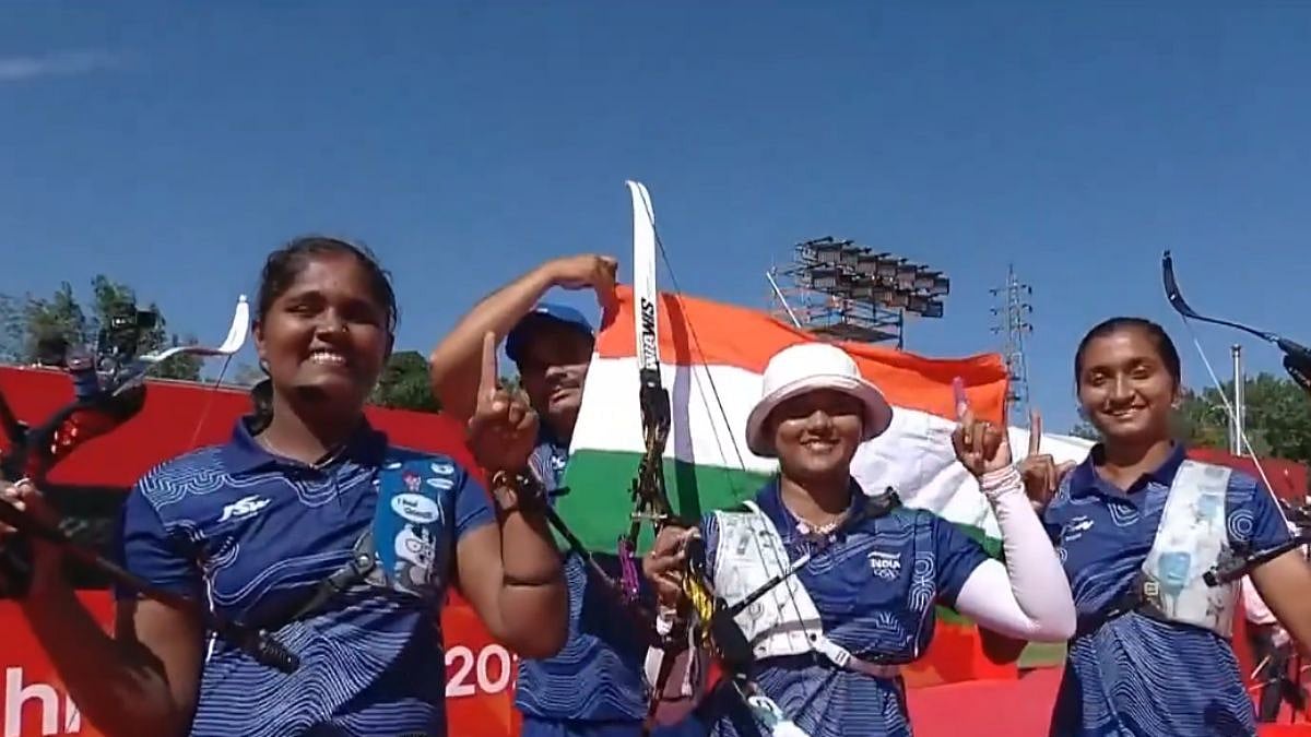 Asian Games 2026: India Stun Archery Powerhouse South Korea 5-3 To Win Historic Women's Recurve Gold | Watch