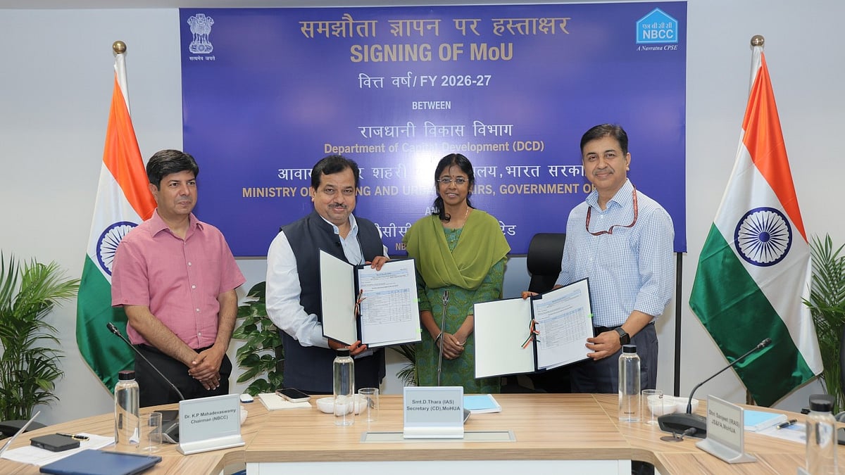 NBCC Signs MoU With Housing Ministry for 2026-27 Targets