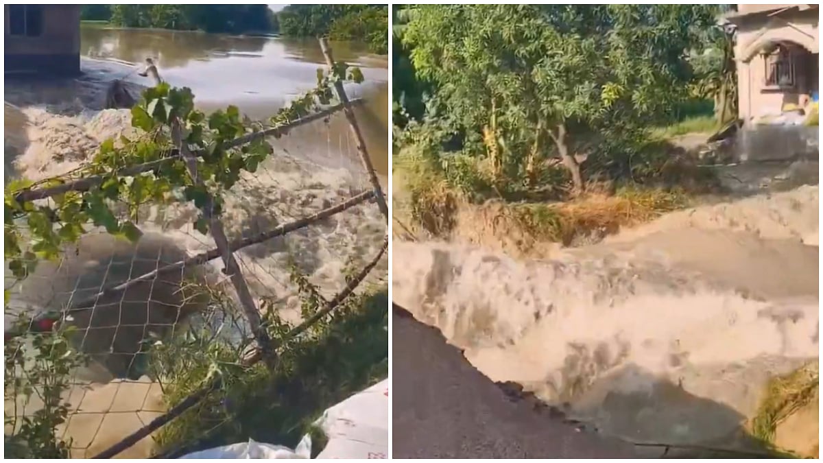 Bihar Floods Worsen As Embankments Breach In Saran, CWC Issues Orange Alert At 28 Locations