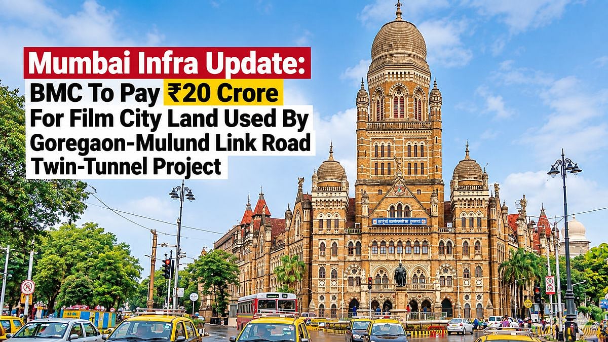 Mumbai Infra Update: BMC To Pay ₹20 Crore For Film City Land Used By Goregaon-Mulund Link Road Twin-Tunnel Project