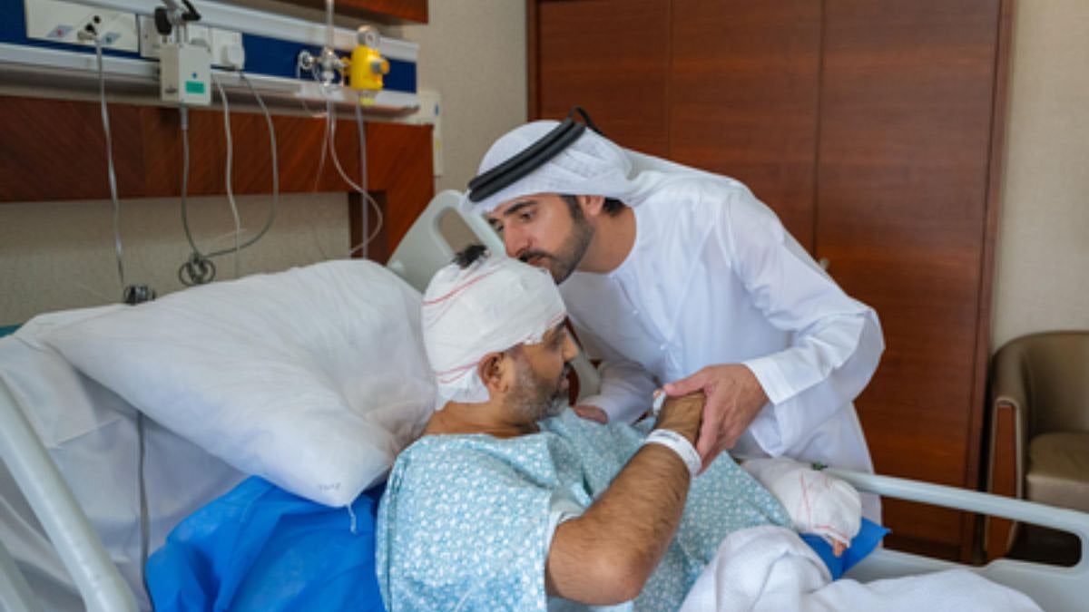 Dubai Crown Prince Visits Captain Smit Machchhar, Says Brave Indian Pilot Embodies 'Highest Degrees Of Courage'