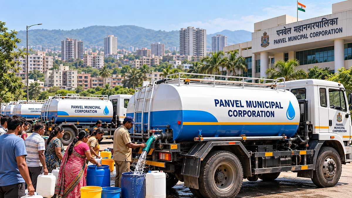 Panvel Water Crisis: PMC Plans To Buy 20 Water Tankers For ₹9.59 Crore To Tackle Supply Shortages