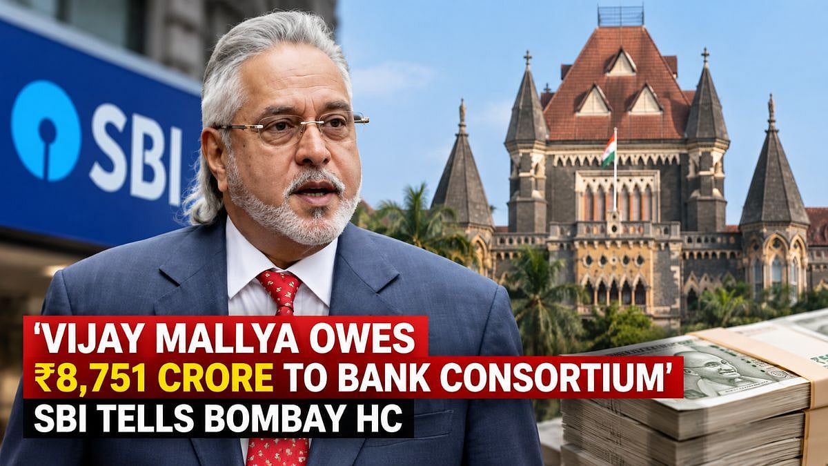 'Vijay Mallya Owes ₹8,751 Crore To Bank Consortium': SBI Tells Bombay HC