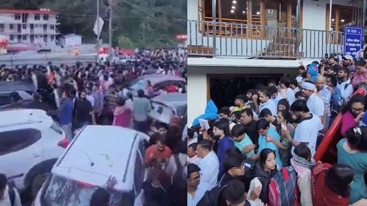WATCH: Kainchi Dham Sees Flock Of Devotees, Triggers Traffic Gridlock; Tourists And Passengers Stranded