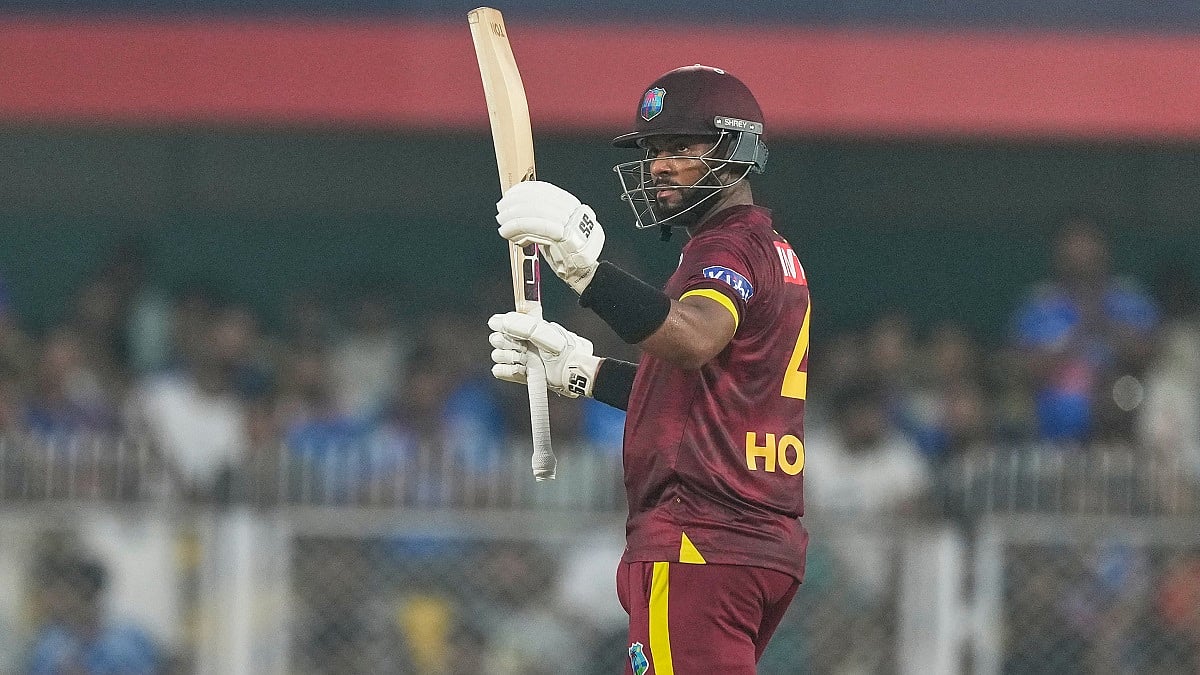 West Indies Captain Shai Hope Slams Another Century As His Team Fight Back During Chase In IND Vs WI 3rd ODI