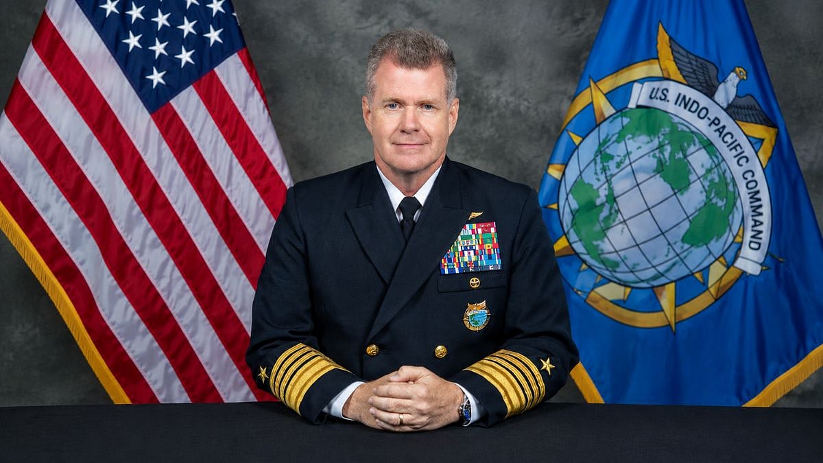 US Indo-Pacific Command Chief Admiral Samuel Paparo Begins India Visit To Strengthen Defence Ties & Military Cooperation