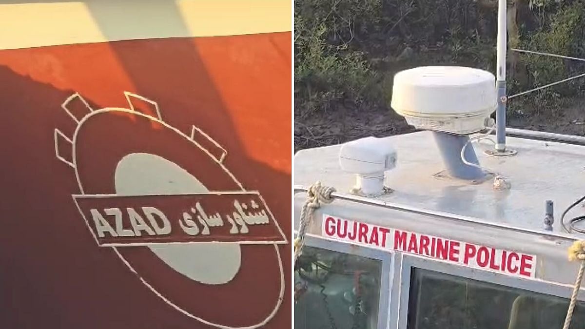 Arabian Sea Drug Bust: Iranian Dhow ‘Azad’ Intercepted With 526 Kg Heroin, Meth Worth Over ₹3,000 Crore; 5 Pakistanis Held