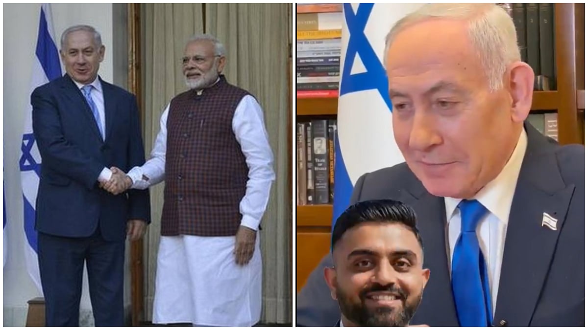  'Hero Of India, Israel & Entire World':  Netanyahu Invites Pilot Smit Machchhar & PM Modi For Independence Day Honour