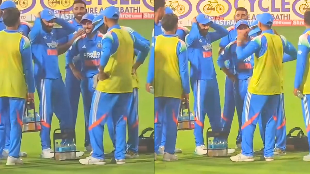 Virat Kohli Turns Dance Teacher, Gives Yashasvi Jaiswal Tips During Drinks Break Amid IND vs WI 3rd ODI | Video