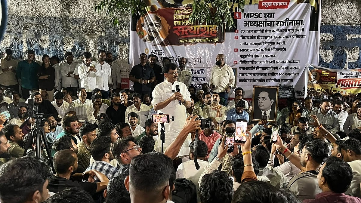 'Won't Let Your Vehicle Leave Mantralaya': Sanjay Raut Targets Devendra Fadnavis, Backs MPSC Stir In Pune 