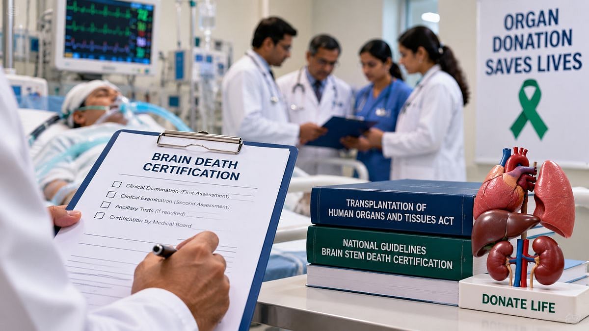 Centre Asks States To Ensure Uniform Brain Stem Death Certification Guidelines In Hospitals