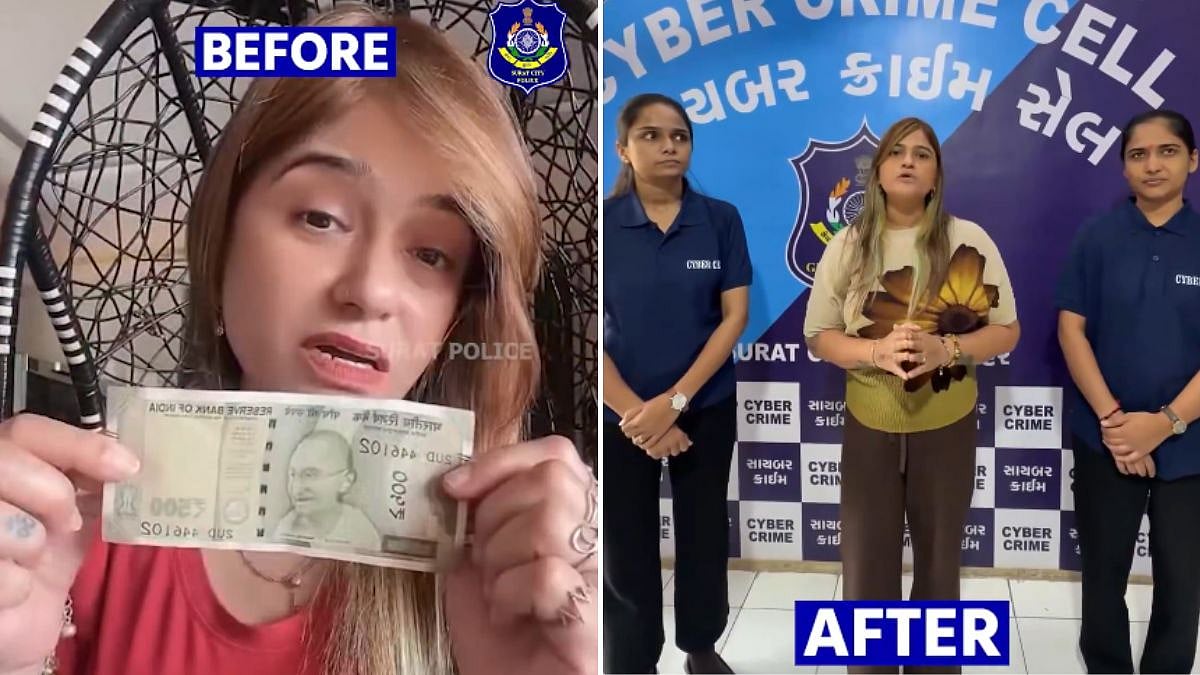Surat Woman Content Creator With 1M+ Instagram Followers Arrested Over ‘Objectionable’ Gandhi Reel - VIDEO