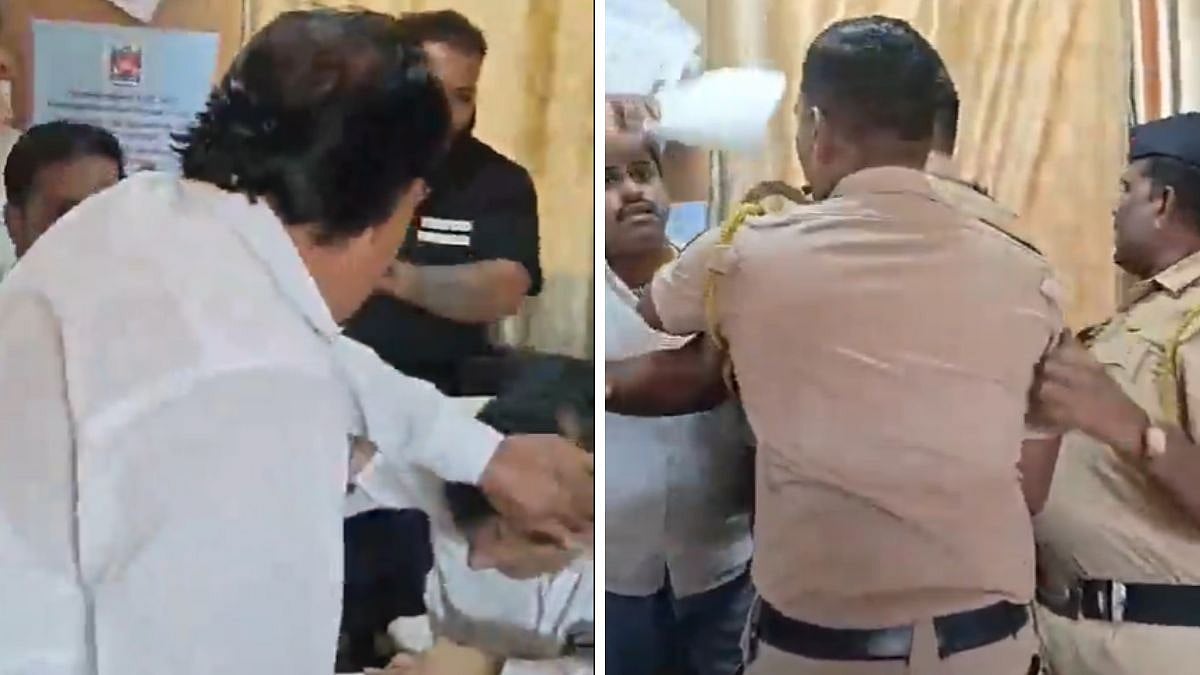 Maharashtra: MNS Workers Assault Dy Railway Master At Kalyan Station Over Inappropriate Behaviour Allegations; Video Goes Viral