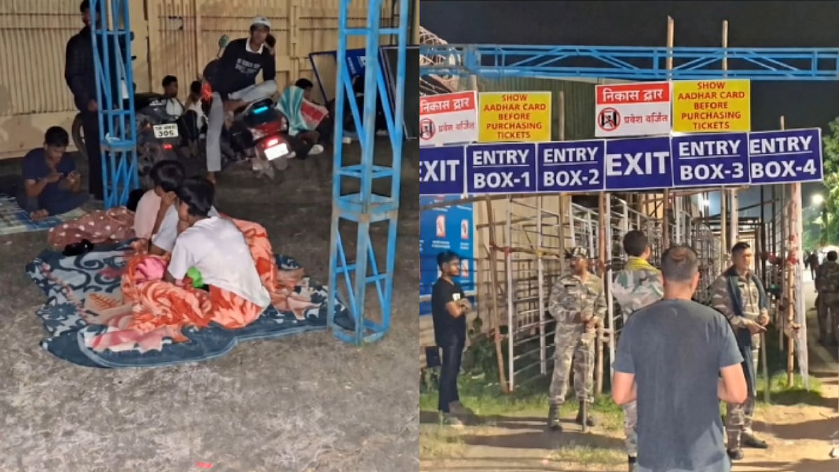 India Vs West Indies 2nd T20I: Team India Craze Hits Ranchi As Fans Sleep Outside Stadium For Tickets; VIDEO