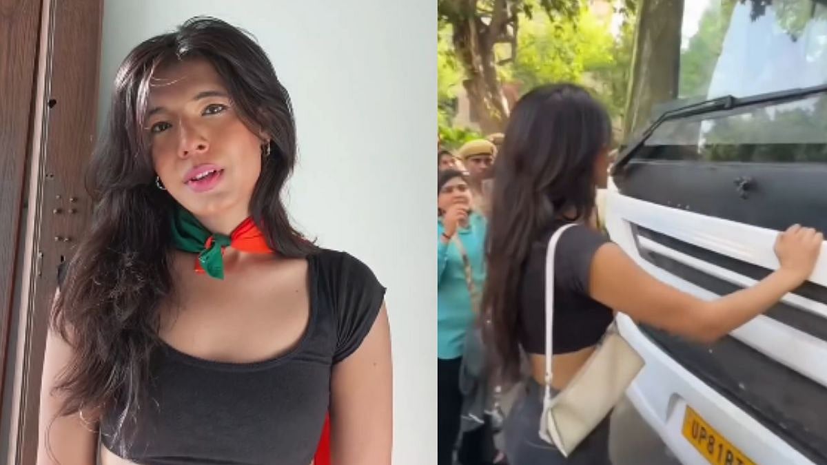 ‘Mujhe Regret Nahi Hai’: Content Creator Dareez Gaur Hits Back At Trolls For Recreating Rhiya Ahir’s Viral Bus-Stopping Act At Protest Against CEC Gyanesh Kumar - VIDEO