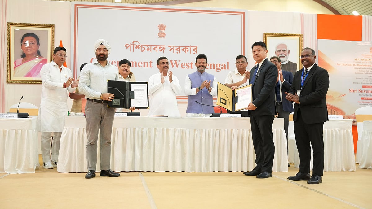 4 New Airports Planned In Bengal As CM Adhikari Govt Signs MoU