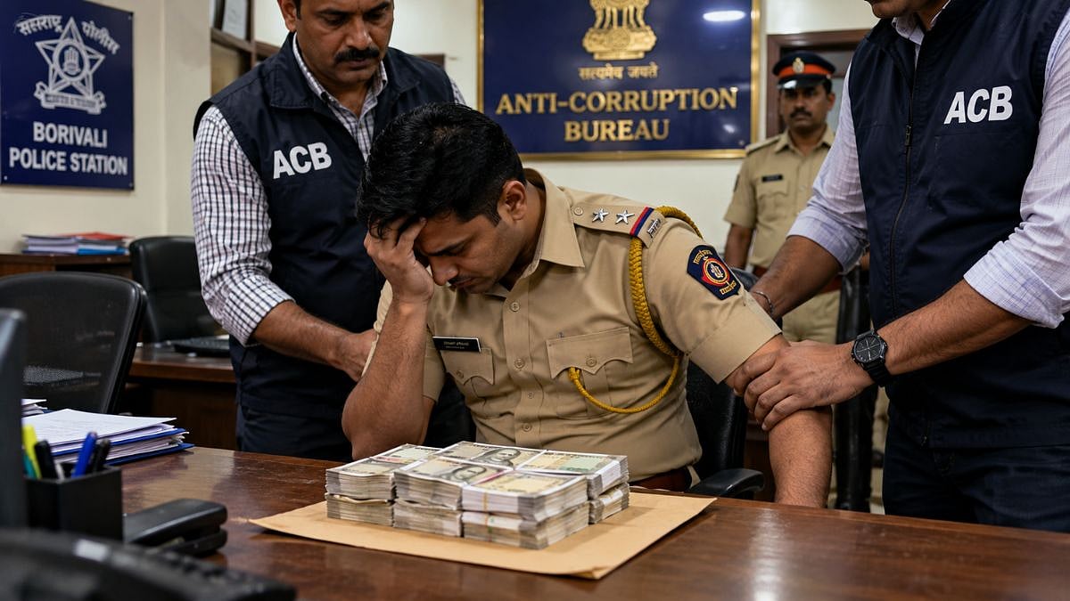 Mumbai Crime: Anti-Corruption Bureau Arrests Borivali Police Station PSI In ₹1.30-Lakh Bribery Case