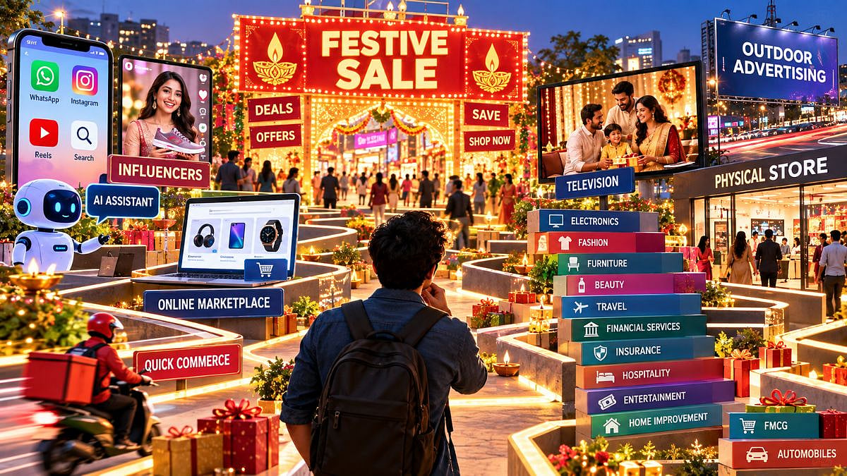 Festive Advertising: From One-Lane Sale Festival To A Festive Maze