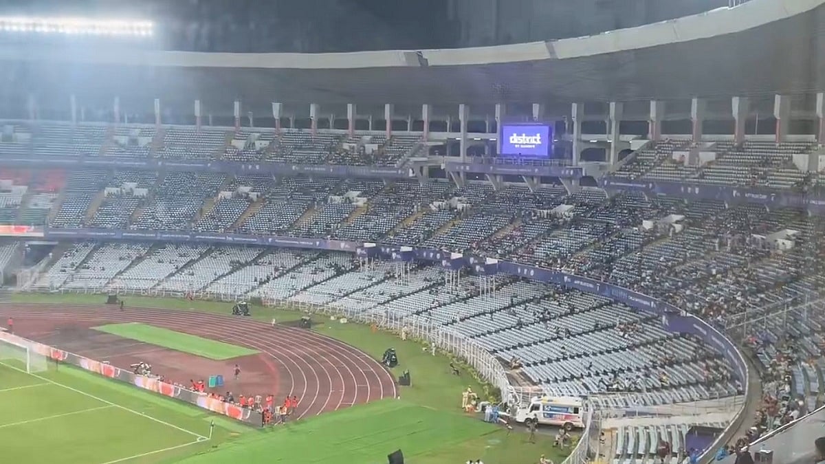 India vs Uruguay: Viral Video Shows Poor Turnout For Friendly At Salt Lake Stadium In Kolkata; Fans Disappointed