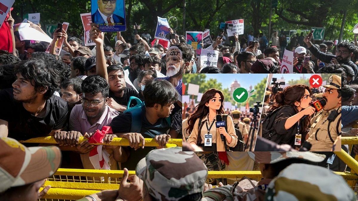 'Don’t Shove Mic Into Cop’s Mouth': Delhi Police Issues Guidelines For Journalists After Facing Molestation Allegations During Jantar Mantar Protests