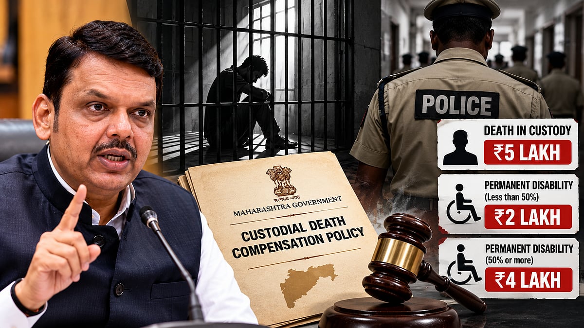 Maharashtra Cabinet Approves ₹5 Lakh Compensation For Custodial Deaths Due To Police Assault, Torture Or Negligence