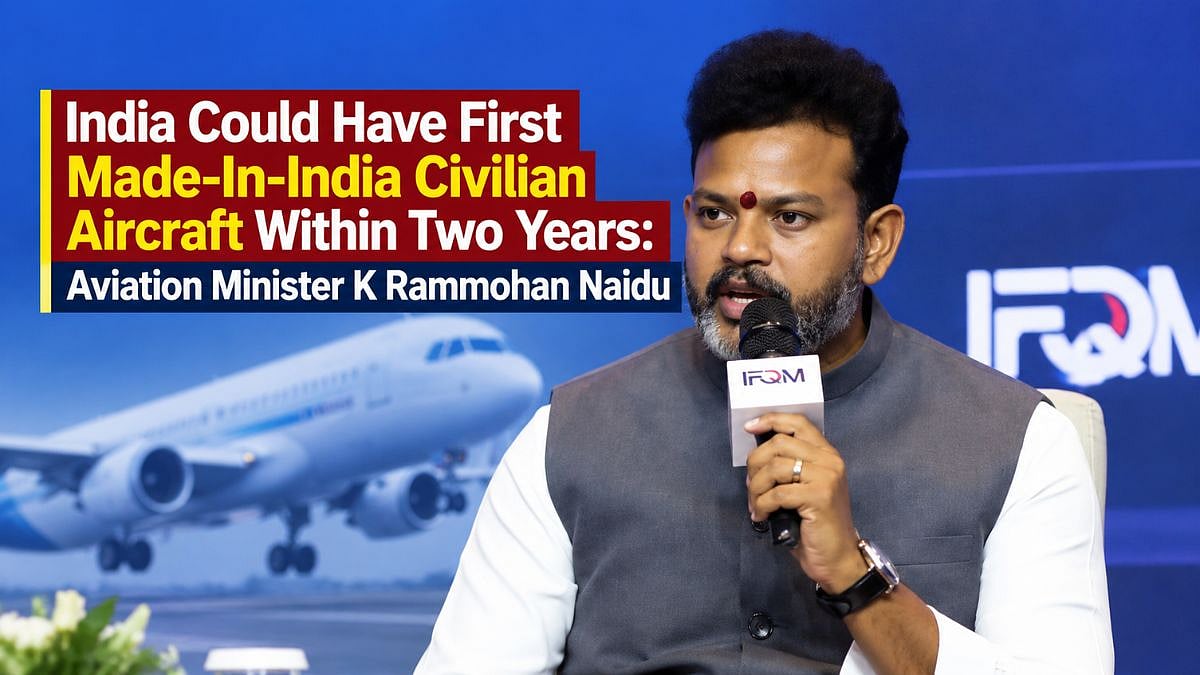 'India Could Have First Made-In-India Civilian Aircraft Within 2 Years': Aviation Minister K Rammohan Naidu