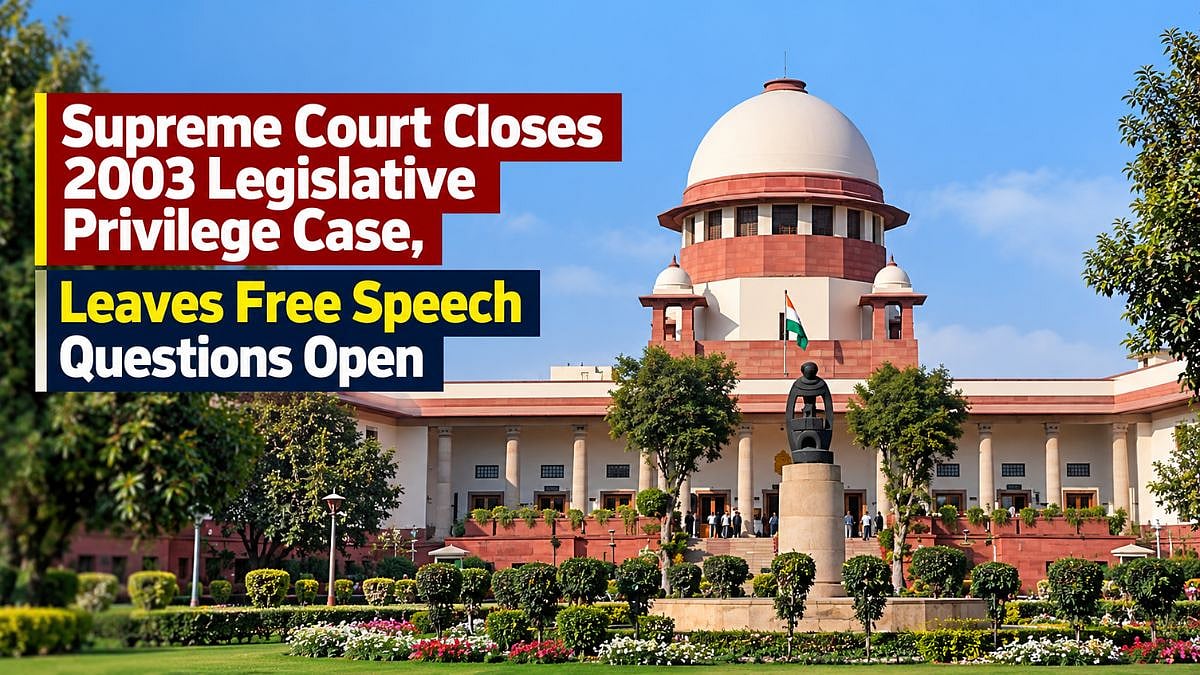 Supreme Court Closes 2003 Legislative Privilege Case, Leaves Free Speech Questions Open