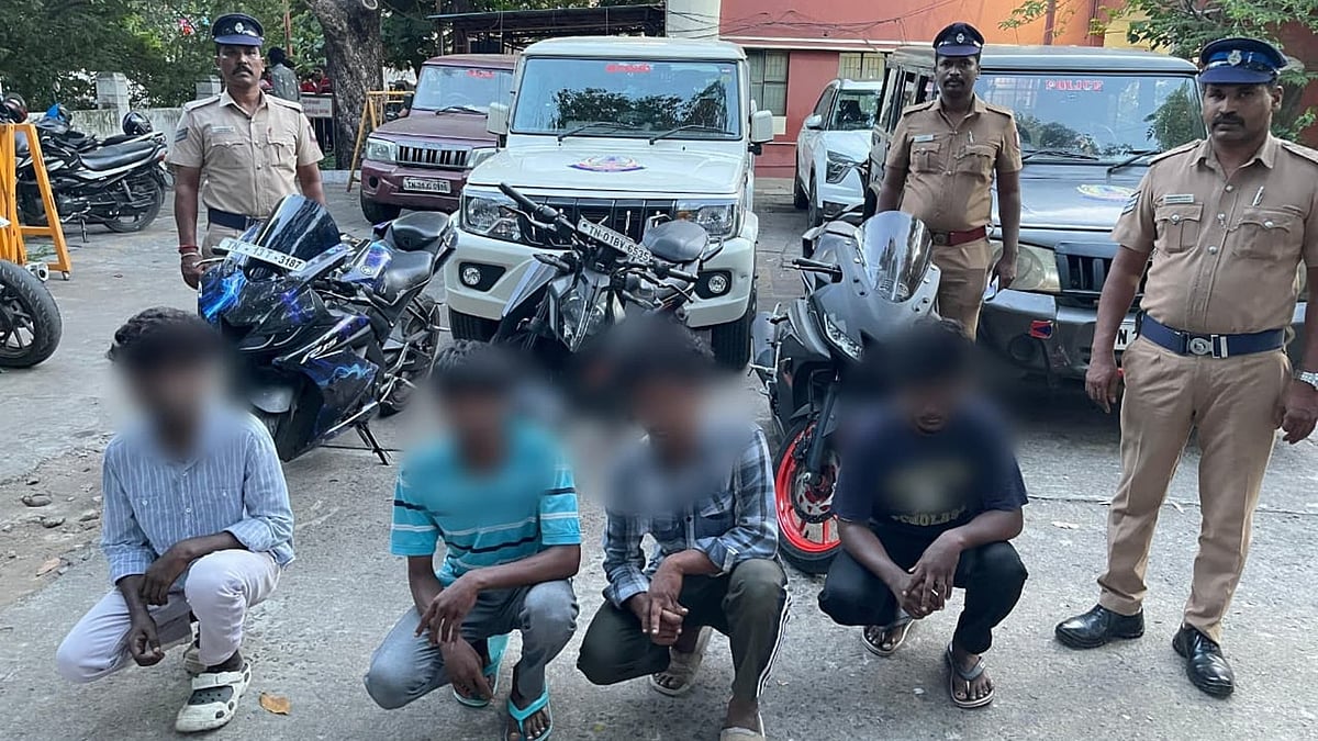 Chennai Police Seize 2,000 Two-Wheelers In 3-Day Crackdown On Dangerous Stunts, Number Plate Violations