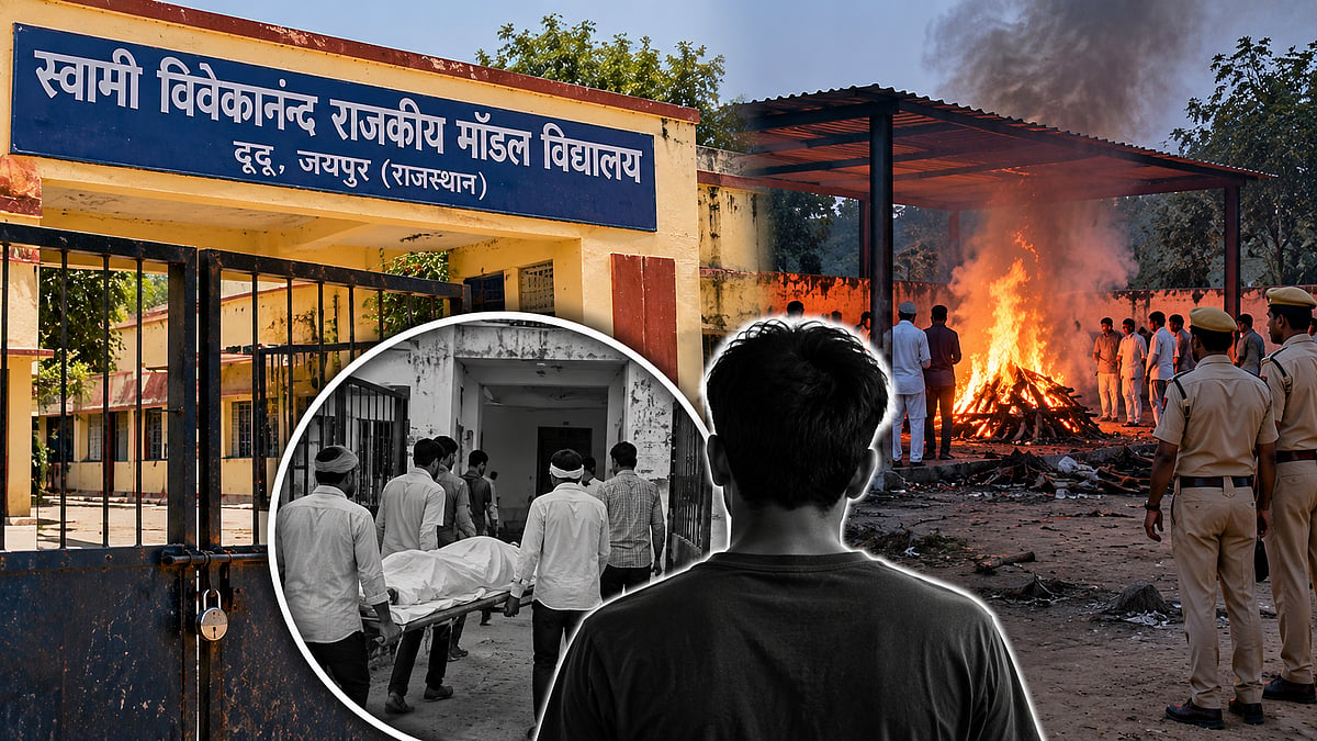 Rajasthan Shocker: 20-Year-Old Man Cremated Inside Government School After Group Allegedly Breaks Open Lock