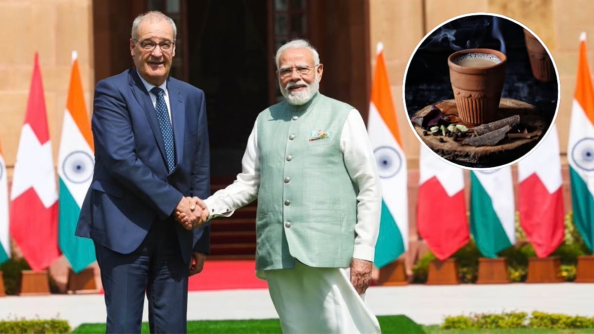 PM Narendra Modi's Special Lunch For Swiss President Guy Parmelin Had Dharti Ke Phool, Masala Chai Ice Cream And More