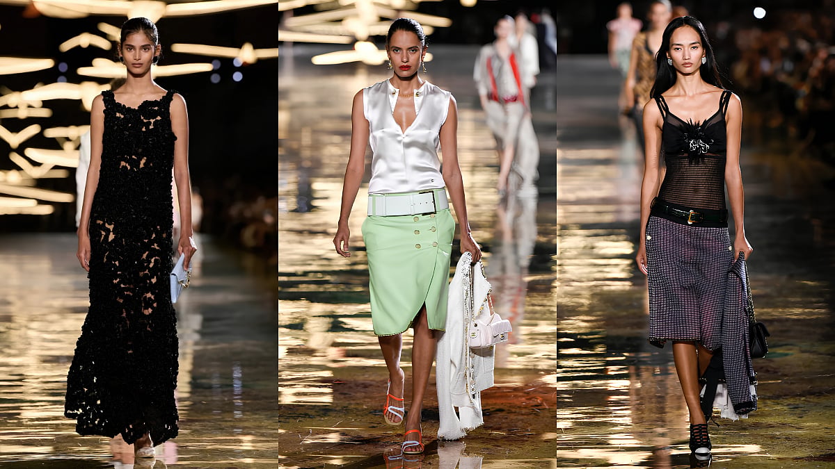 Indian Supermodels Bhavitha Mandava And Lakshmi Menon Take Over Chanel's Paris Fashion Week Runway, While Mona Bhujel Debuts