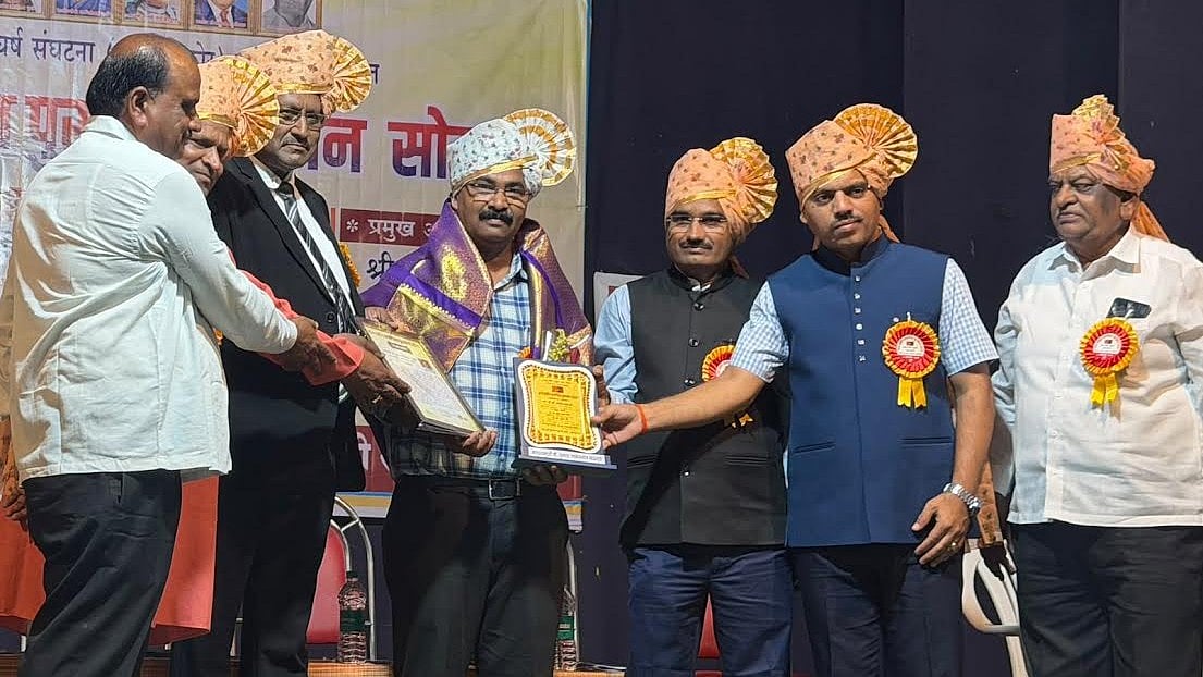 Nashik: Krishna Chandgude Honoured With Bhateke-Vimukta Samaj Karyagaurav Award