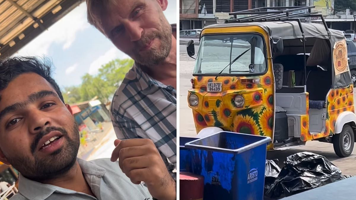 Norway Mayor Goes Desi In Gujarat, Drives Auto-Rickshaw During Visit | Video