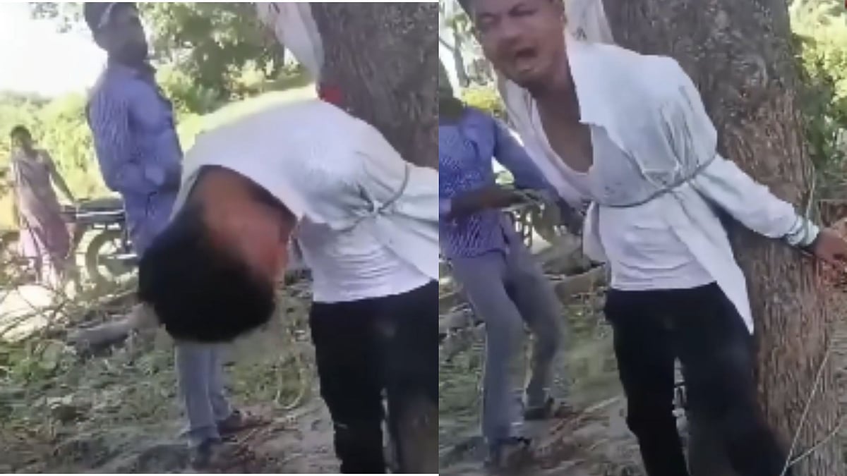 Ratlam Guest Teacher Tied To Tree, Beaten For Molesting Minor Girl; Video Viral